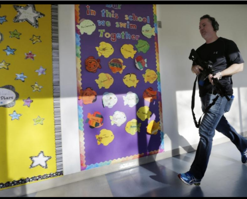 School_demonstrates_'active_shooter'_system