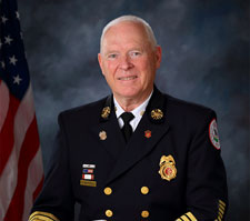 Albert B. Beardsley, Fire Chief, (Retired)